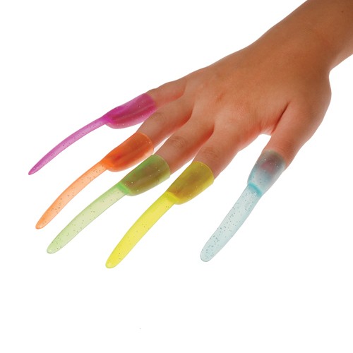 Glitter Finger Nails<br>36 piece(s)